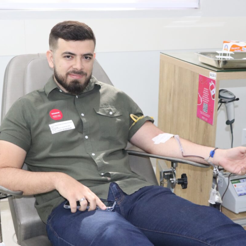 Junho Vermelho: Hemocentro faz campanha para conscientizar sobre doação de sangue